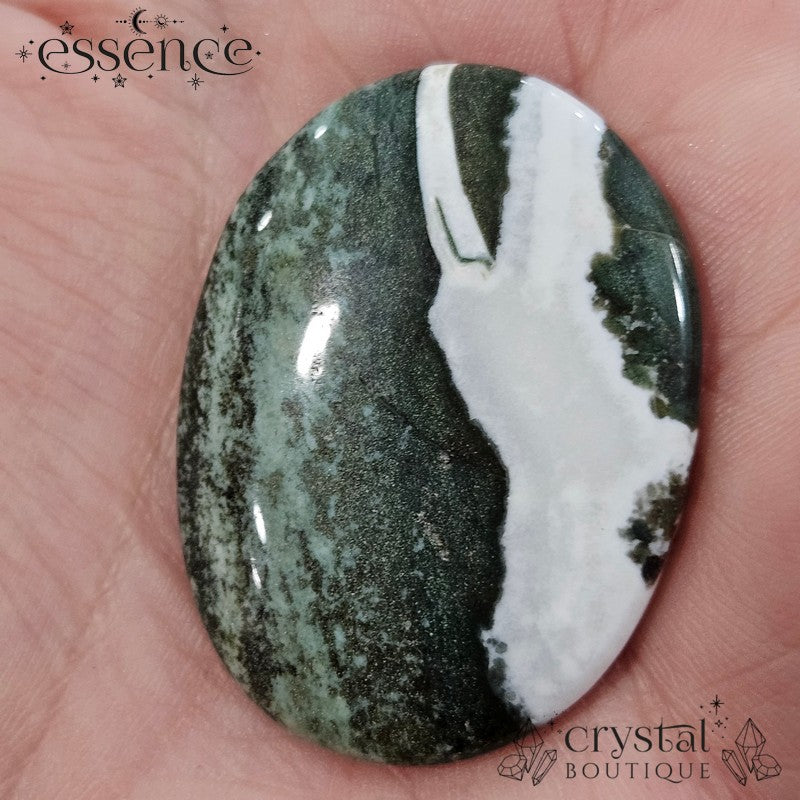 Green Sardonyx Worry Stone