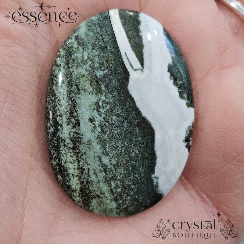 Green Sardonyx Worry Stone