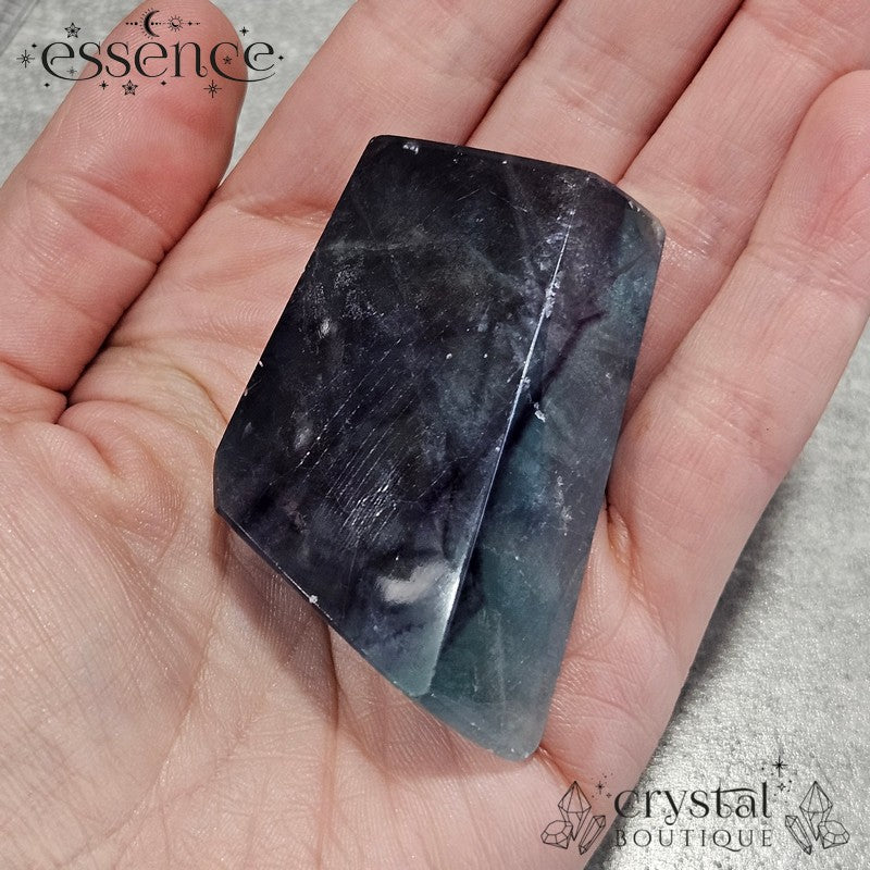 Rainbow Fluorite Freeform Point 64g