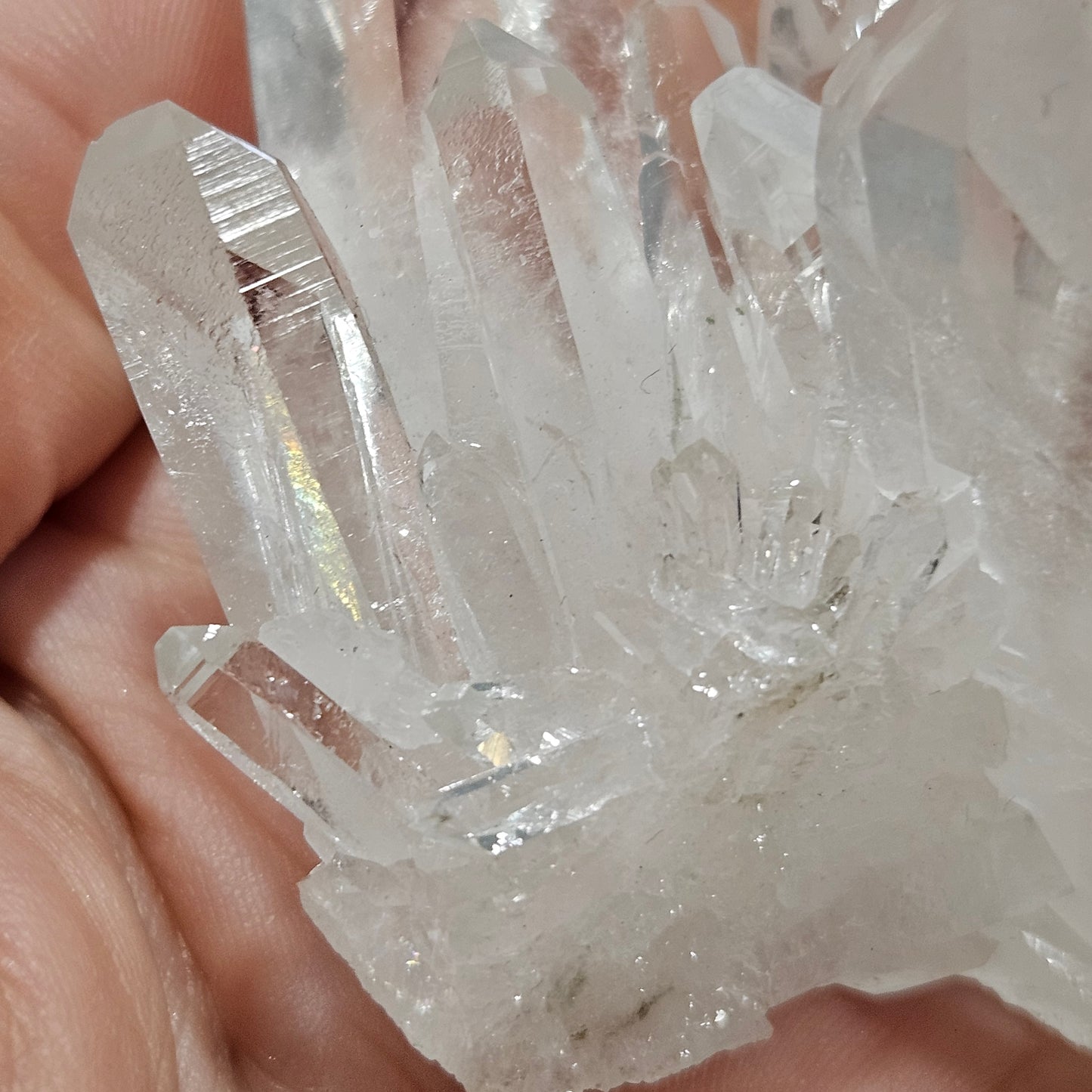 Lemurian Quartz Cluster  92g