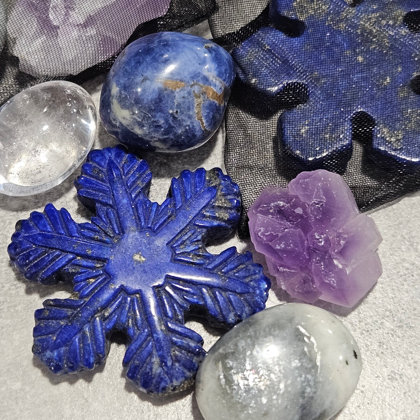 Winter Wisdom Crystal Set