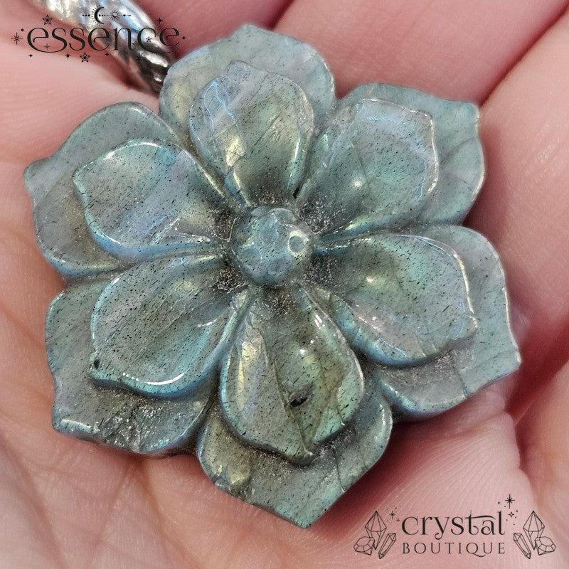 Labradorite Flower