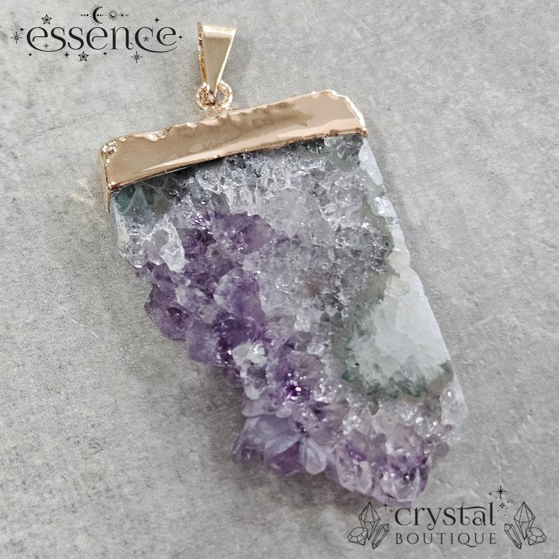 Amethyst Slab Pendant