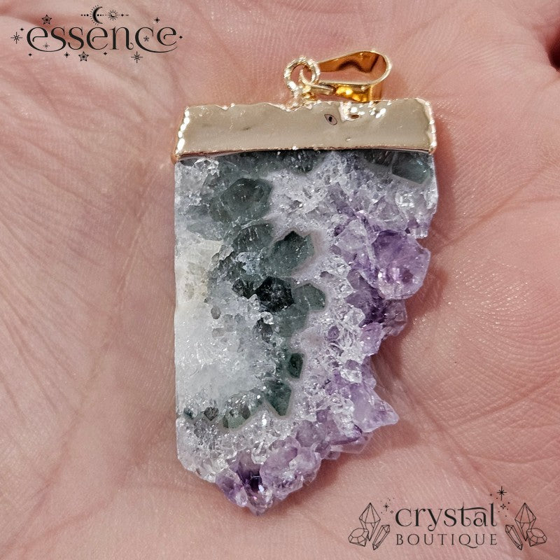 Amethyst Slab Pendant