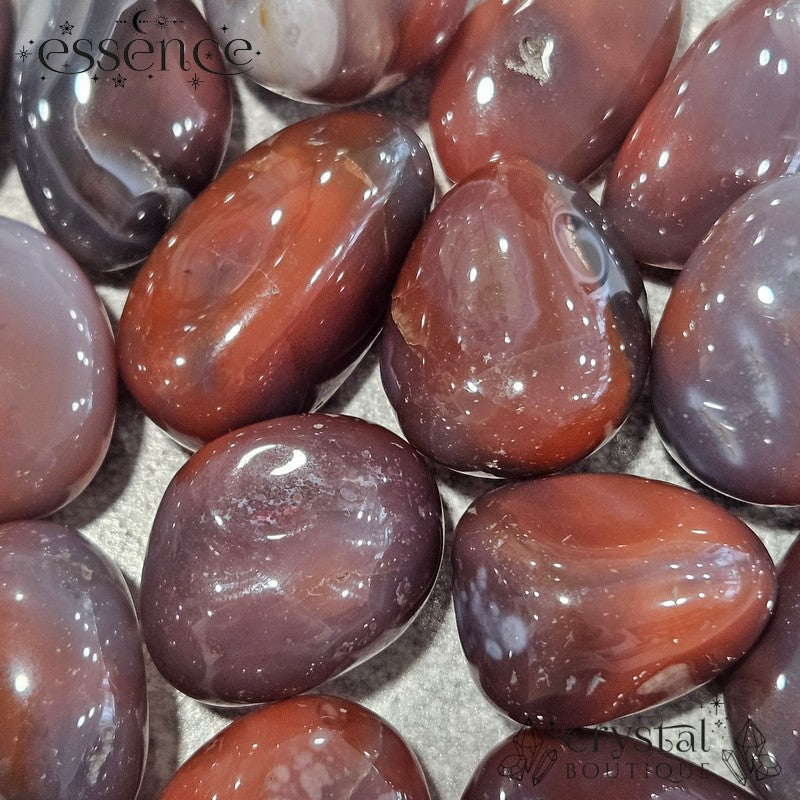 Red Agate Tumbled Stone