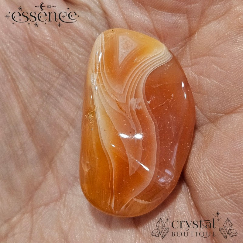 Apricot Agate Tumbled Stone