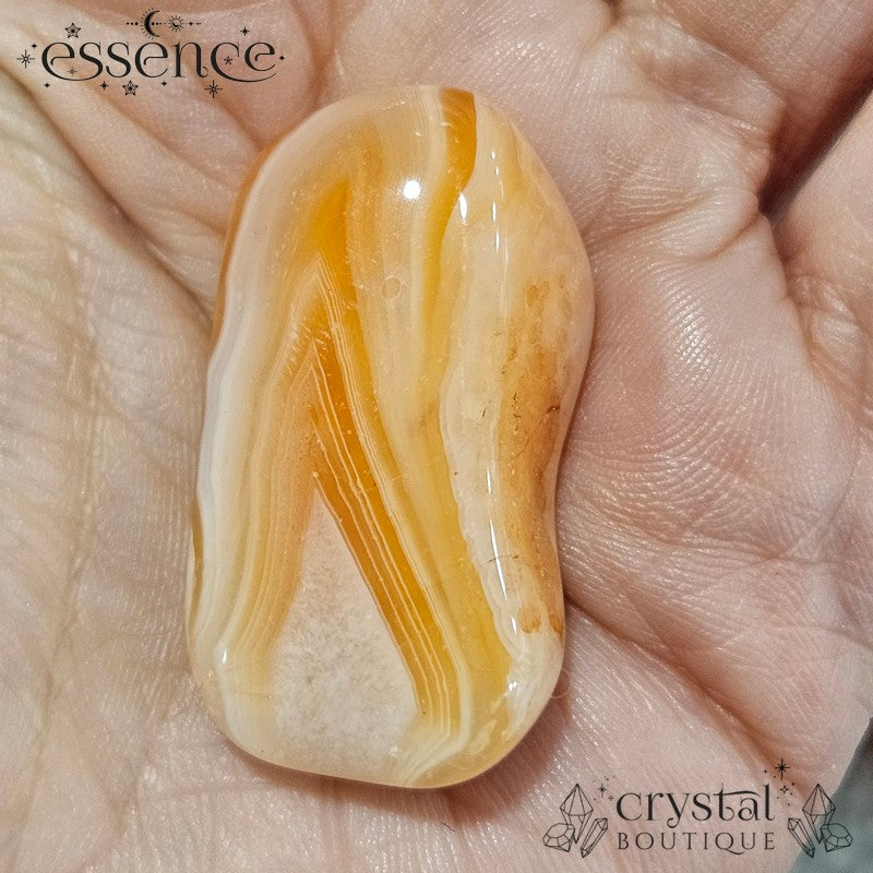 Apricot Agate Tumbled Stone