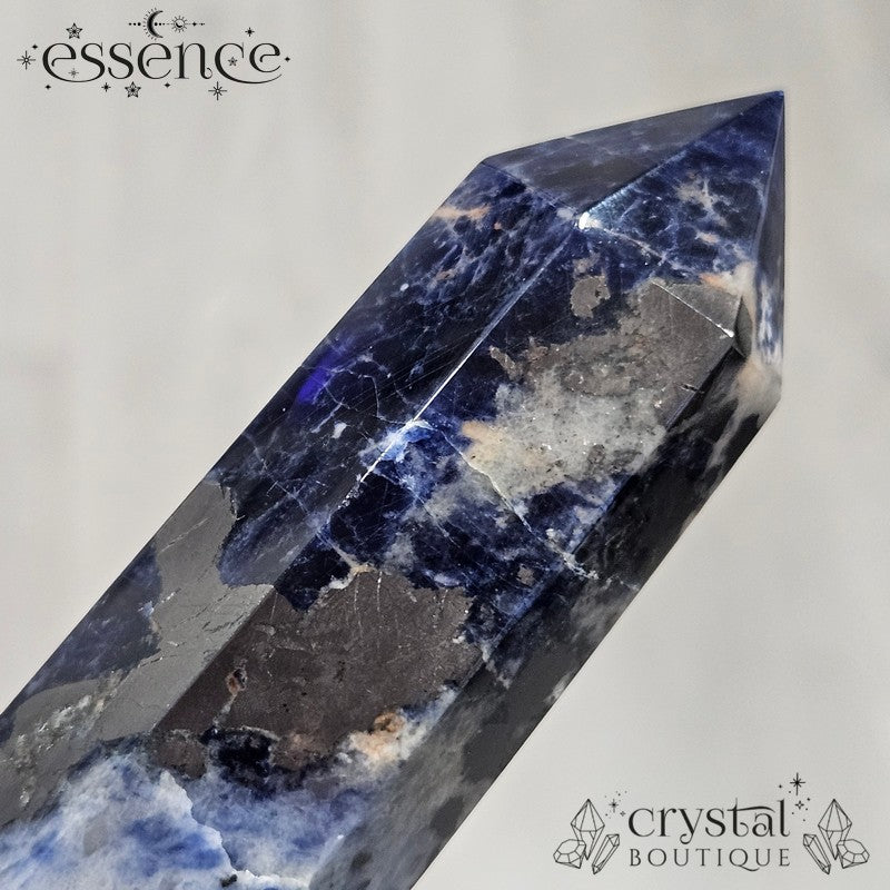 Sodalite with Hematite Tower – 89g