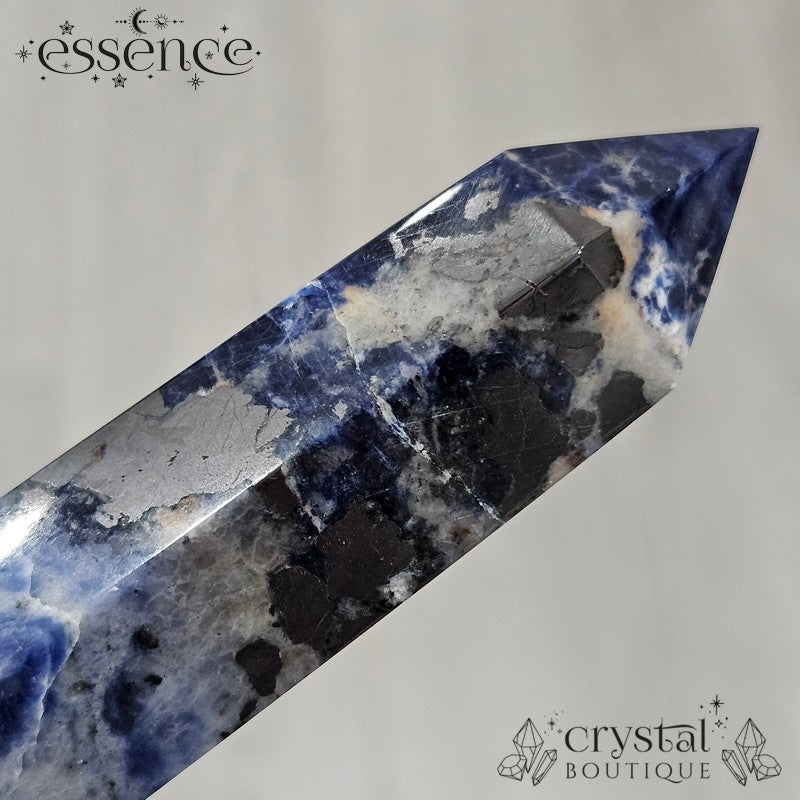 Sodalite with Hematite Tower – 89g