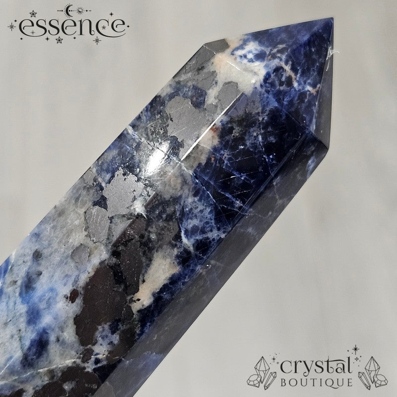 Sodalite with Hematite Tower – 89g