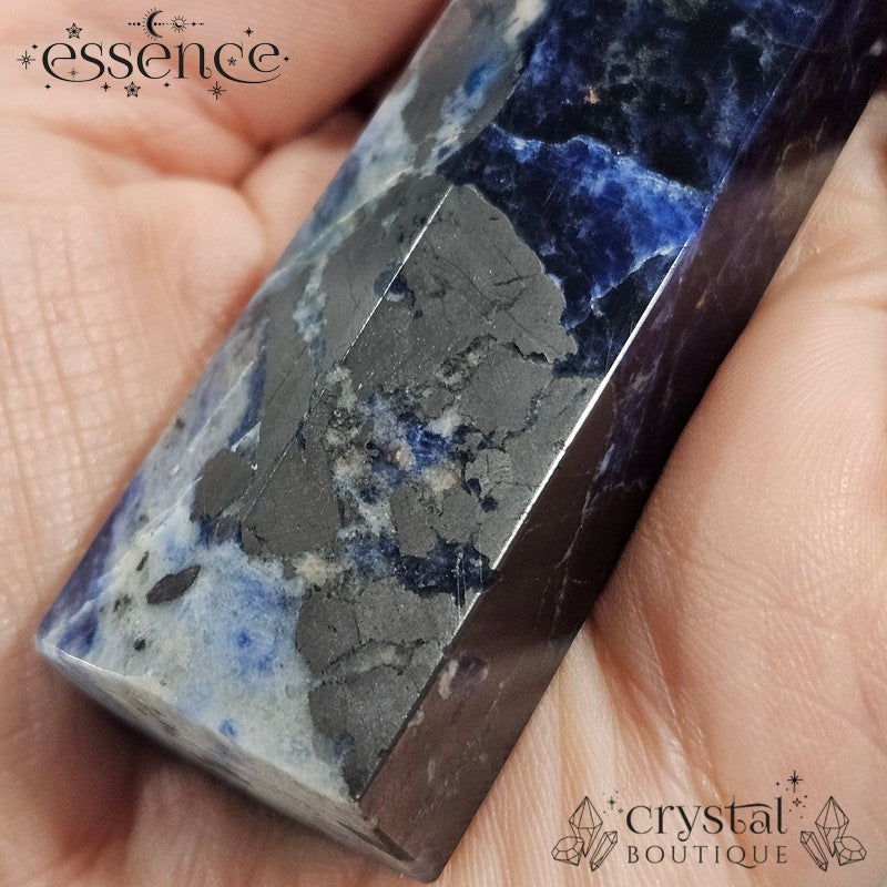 Sodalite with Hematite Tower – 89g