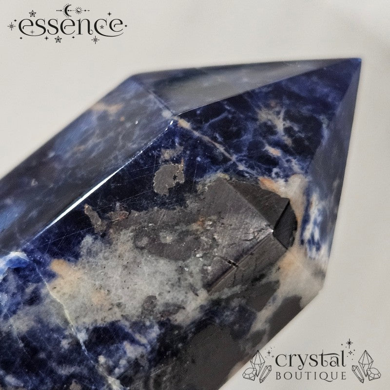 Sodalite with Hematite Tower – 89g