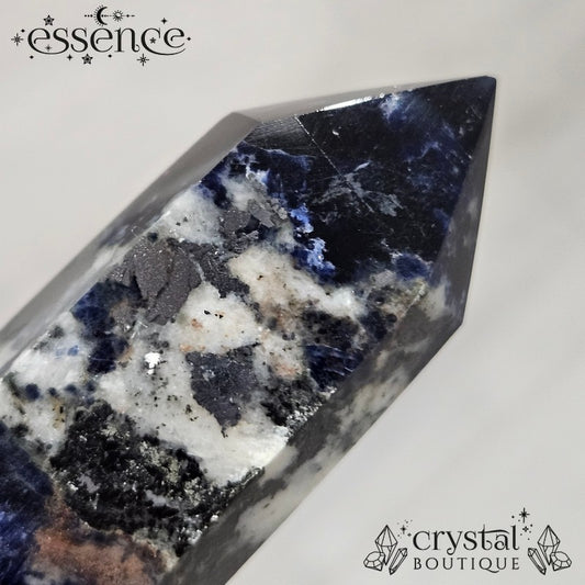 Sodalite with Hematite Tower – 60g