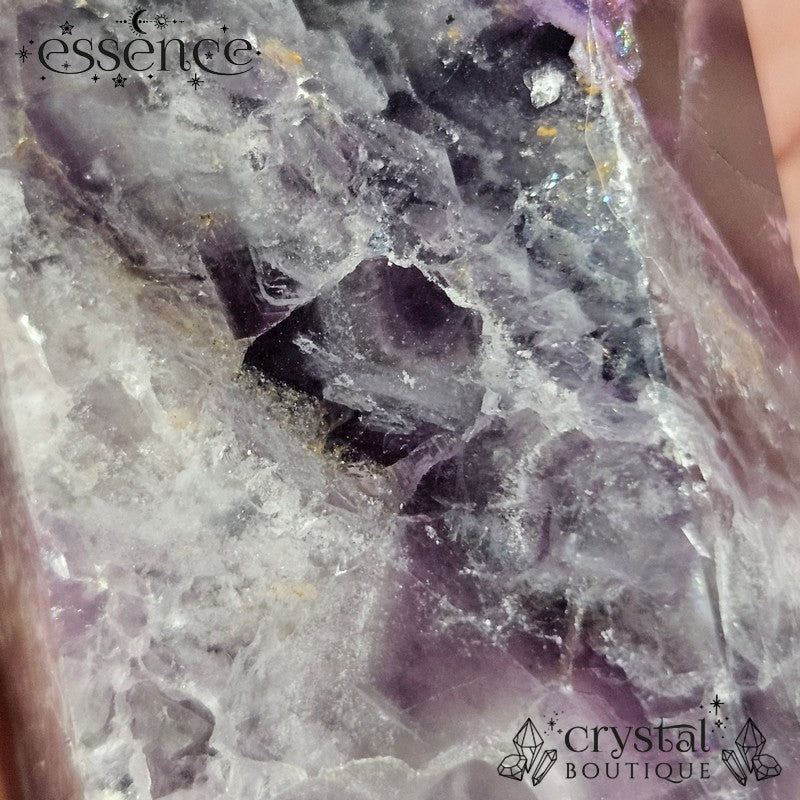 Fluorite Tower from Brazil – Radiant Energy and Mental Clarity (284g)