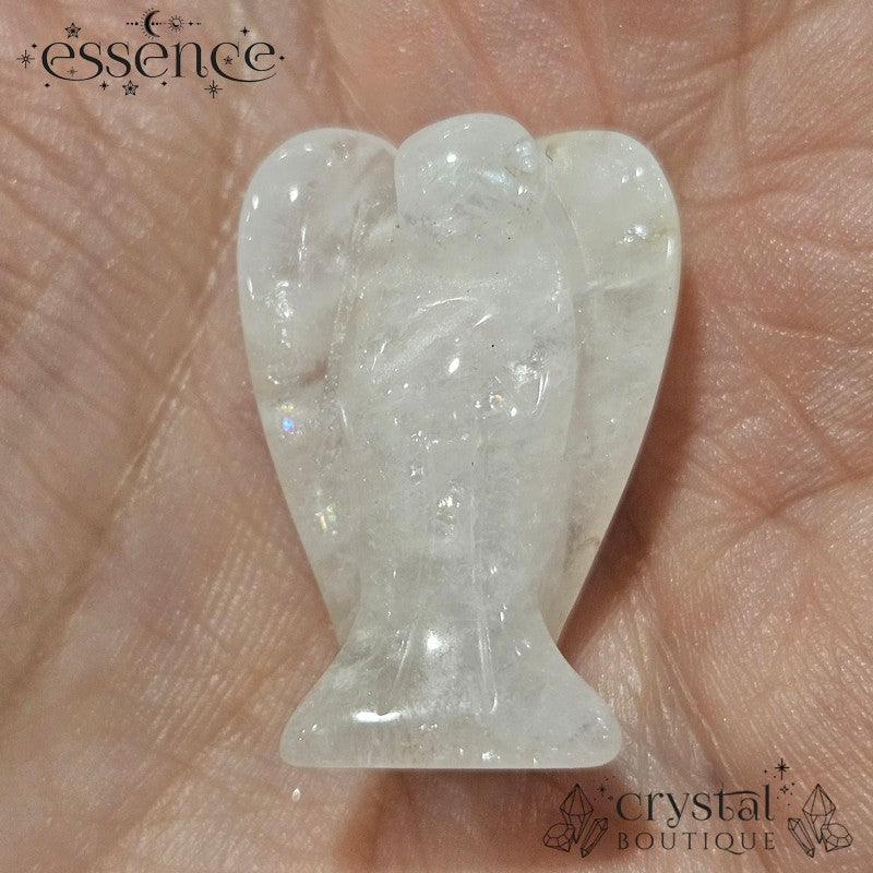 Clear Quartz Angel – Guardian of Clarity and Amplification