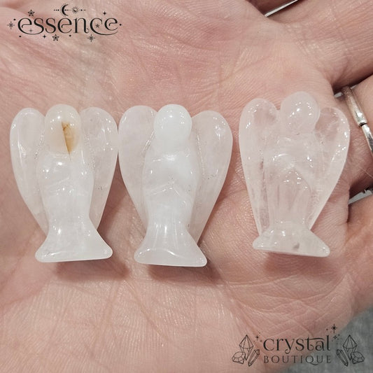 Clear Quartz Angel – Guardian of Clarity and Amplification