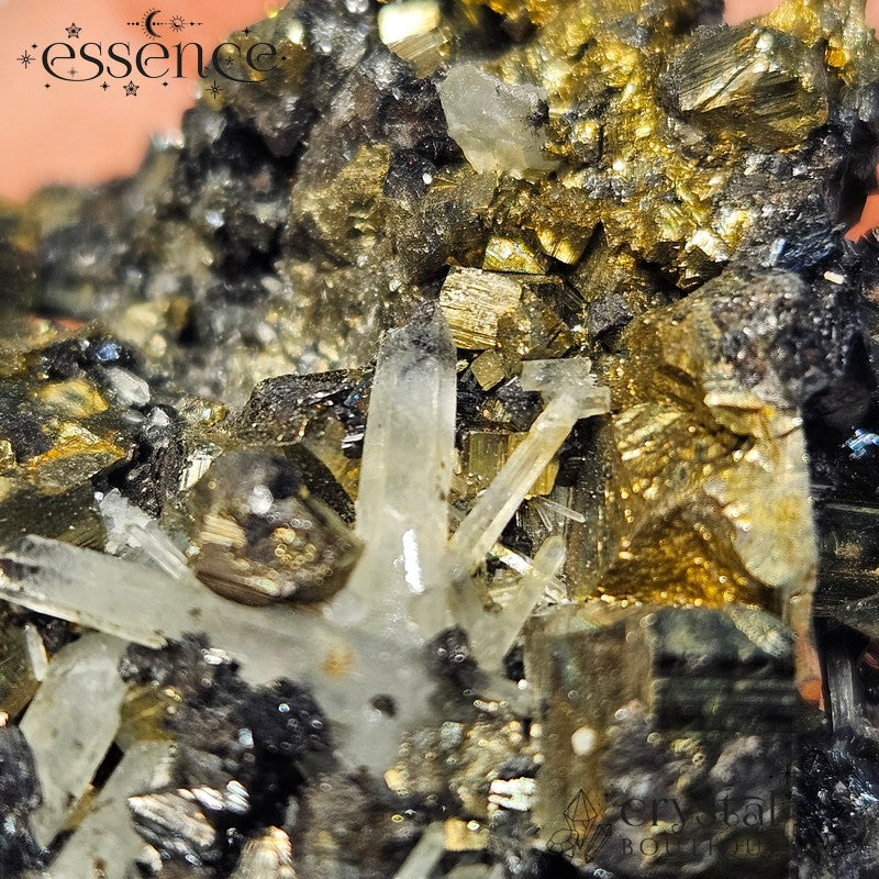 Bulgarian Crystal Specimen with Galena, Pyrite, and Quartz - 160g