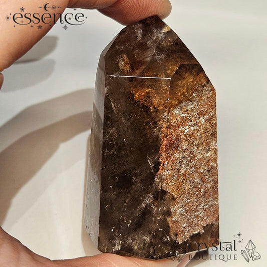 Brazilian Smoky Quartz Tower with Lodolite Inclusions – 99g