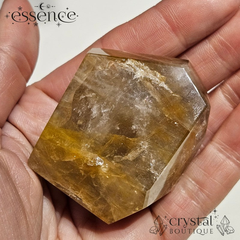 Golden Healer Quartz Free Form – Radiate Healing Energy 112gm