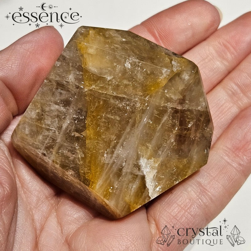 Golden Healer Quartz Free Form – Radiate Healing Energy 112gm