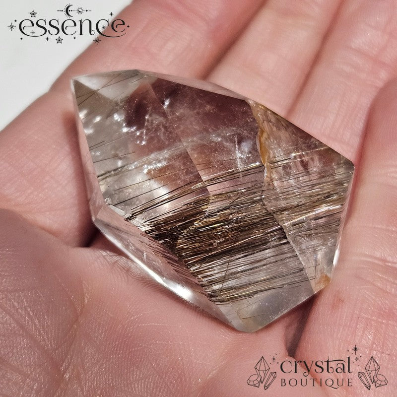 Copper Rutilated Quartz Free Form – 34g of Radiant Warmth