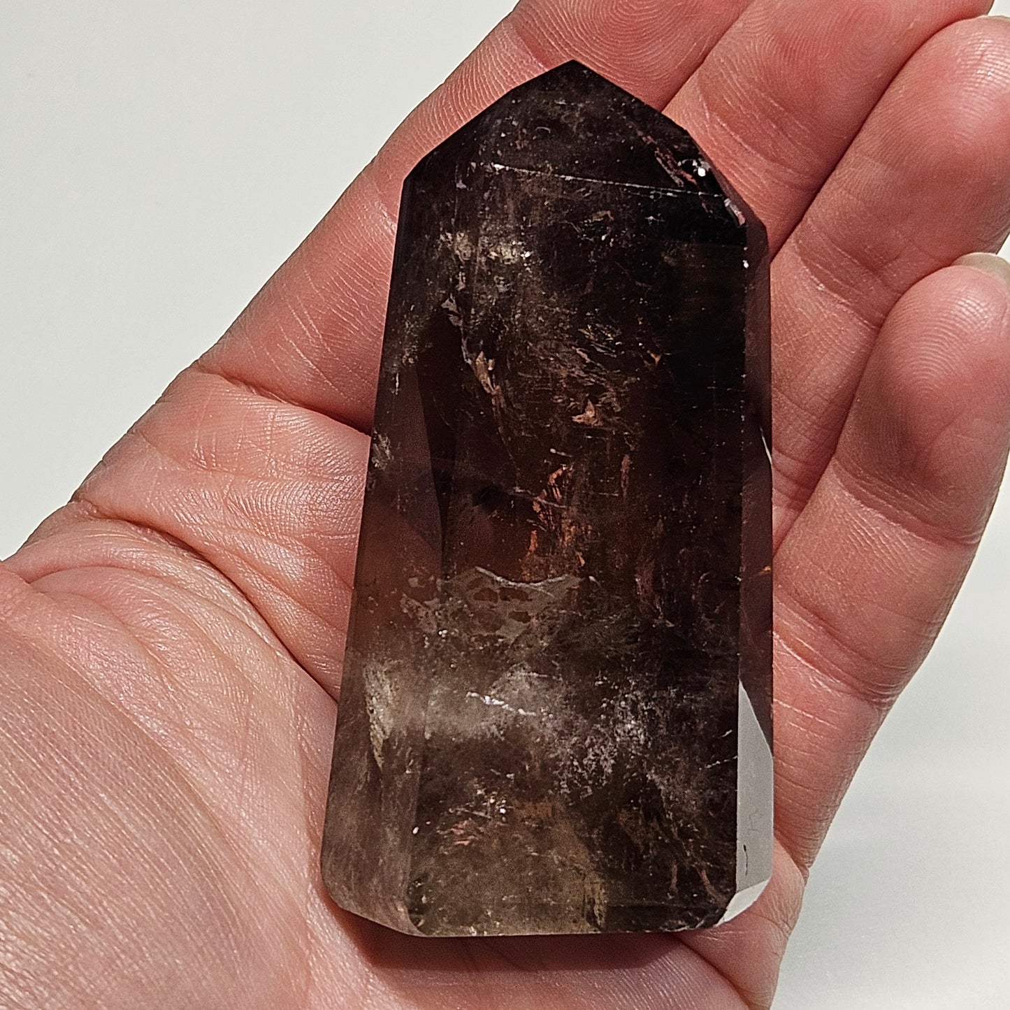 Natural Brazilian Citrine Tower – 120g of Sunshine Energy