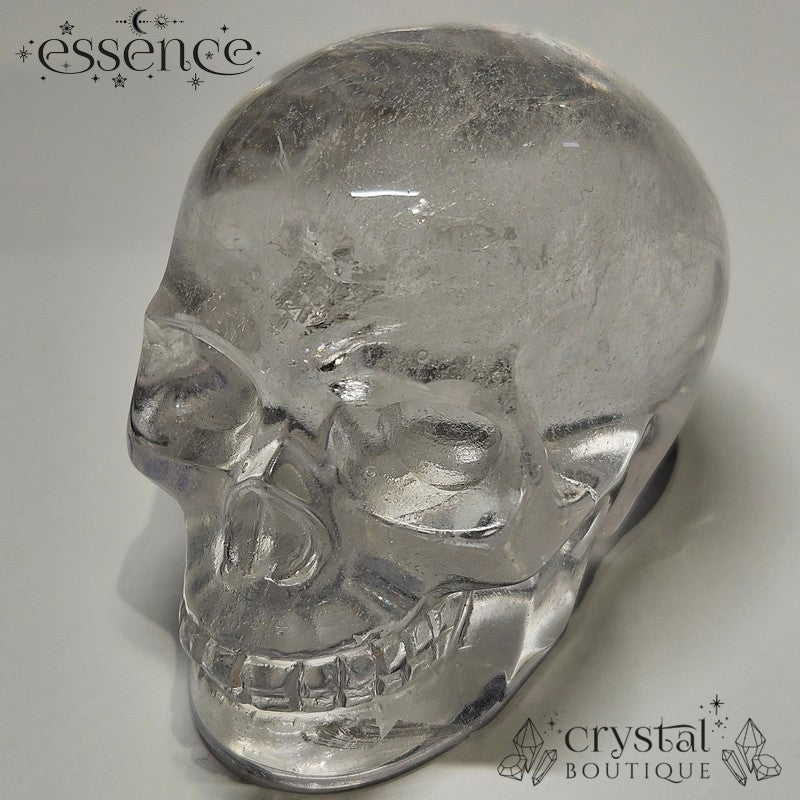 Clear Quartz Skull – 160g of Radiant Energy