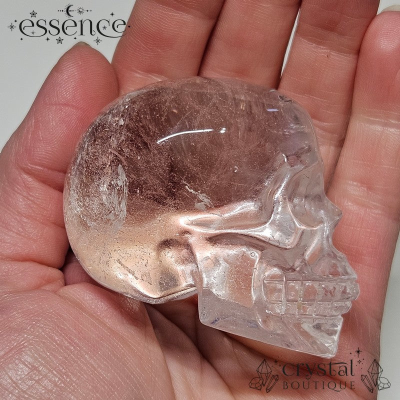 Clear Quartz Skull – 160g of Radiant Energy