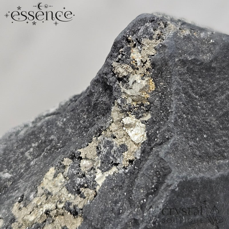 Raw Shungite with Pyrite - 170g