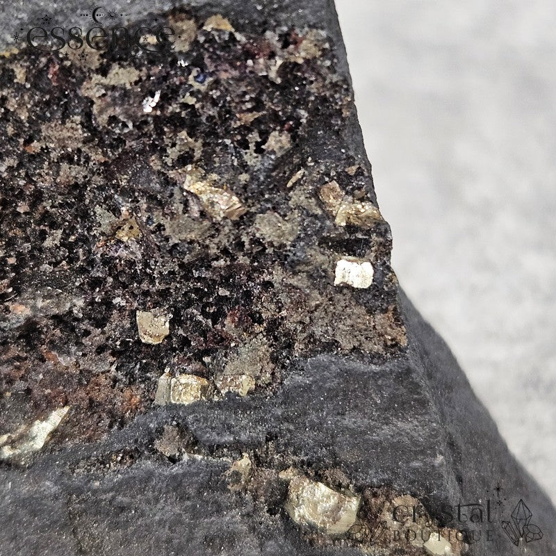 Raw Shungite with Pyrite - 157g