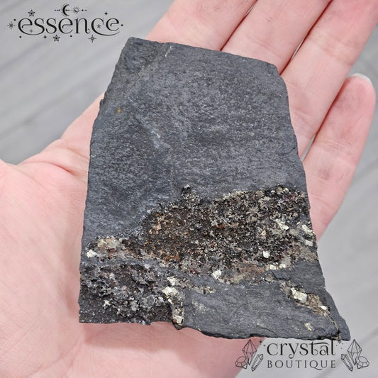 Raw Shungite with Pyrite - 157g