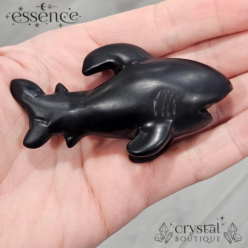 Black Obsidian Shark – Power and Resilience