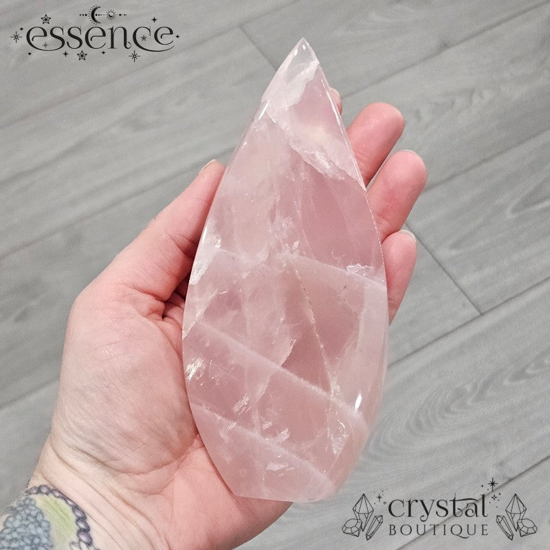 Rose Quartz Flame (399g) Love & Good Vibes