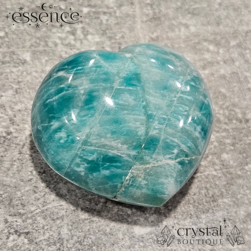 Amazonite Heart 115gms