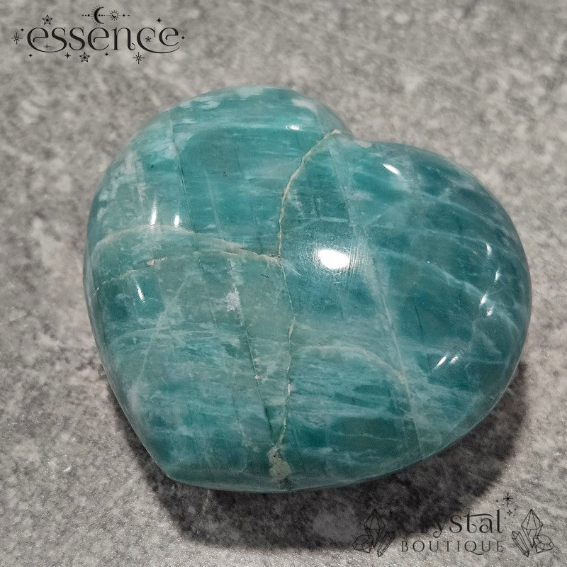 Amazonite Heart 115gms