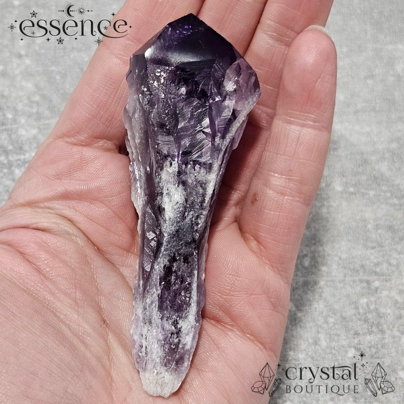 Amethyst wand with Phantom Pattern – 74g