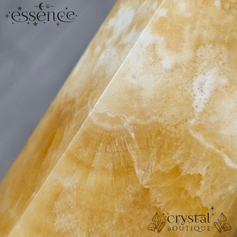 Orange Calcite Tower – 977g of Radiant Energy