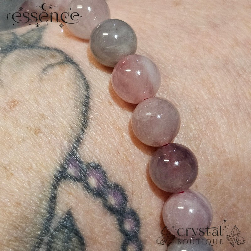 Lavender Rose Quartz Bracelet