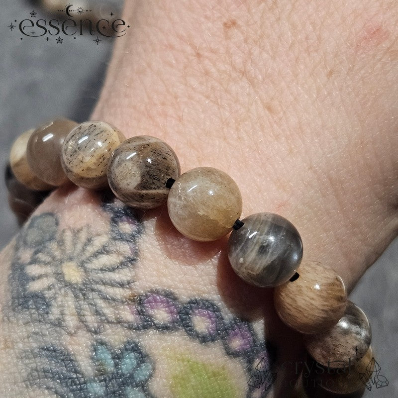 Black Moonstone Bracelet