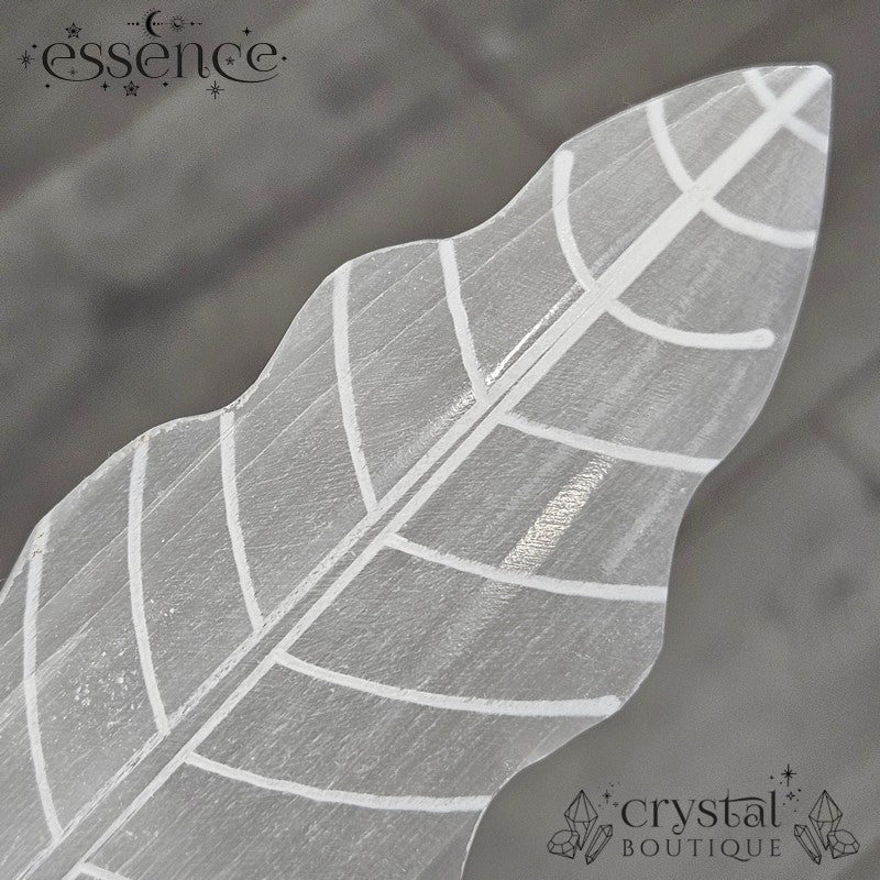 Satin Spa Crystal Feather