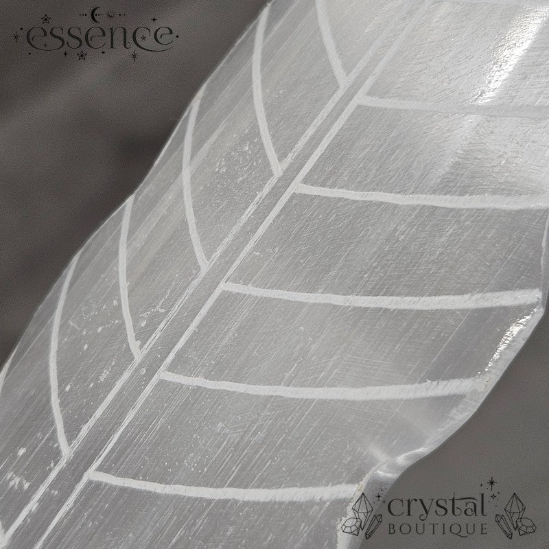 Satin Spa Crystal Feather