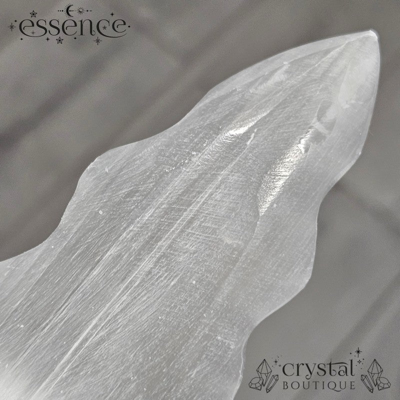 Satin Spa Crystal Feather