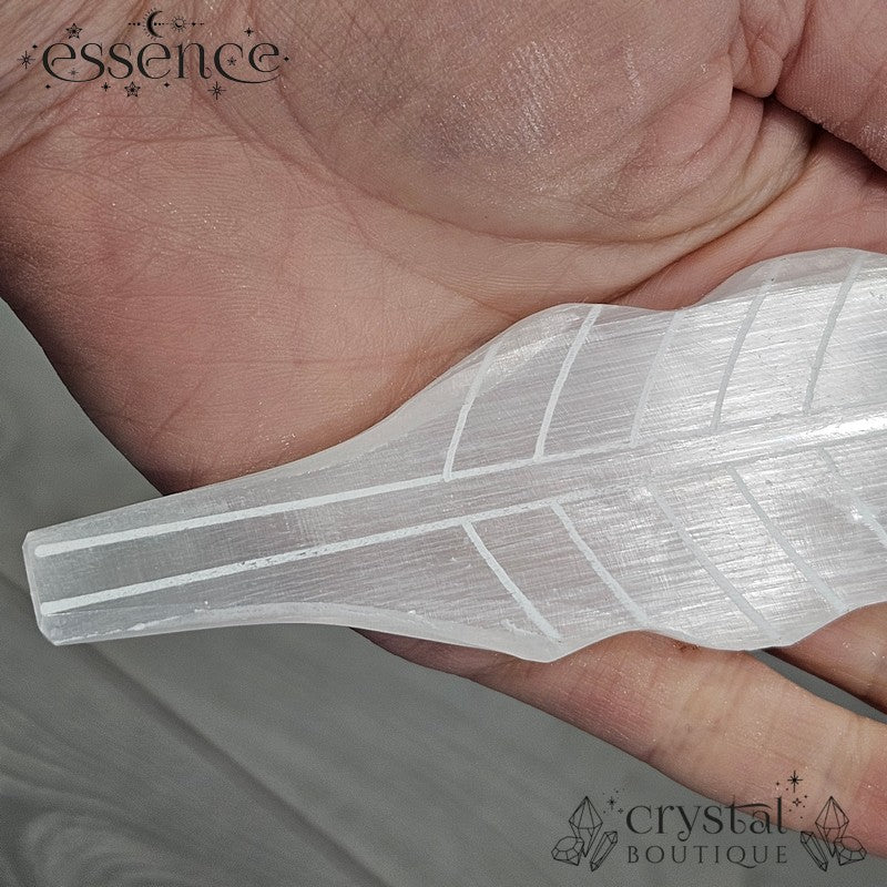 Satin Spa Crystal Feather