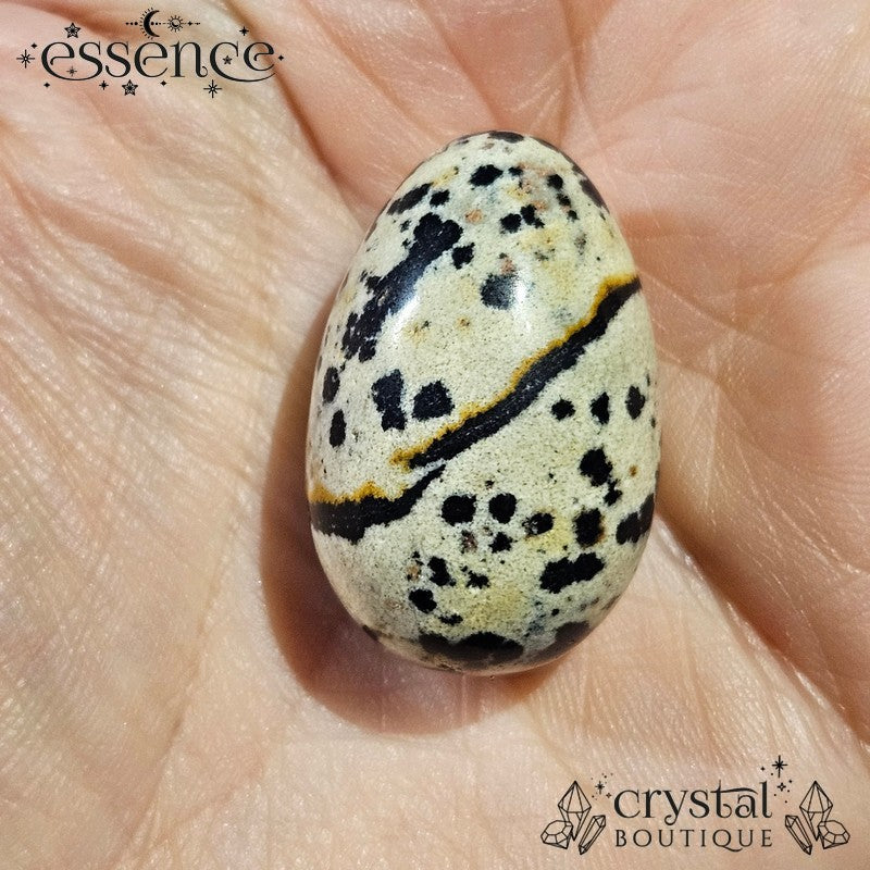 Dalmatian Jasper Egg - 30mm