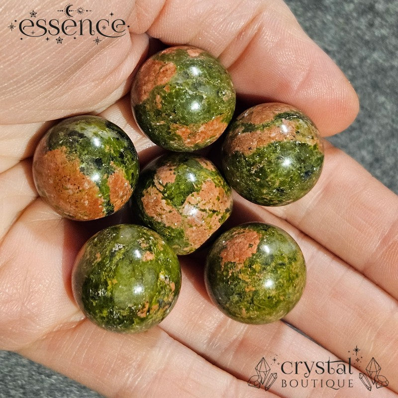 Unakite Sphere - 20mm