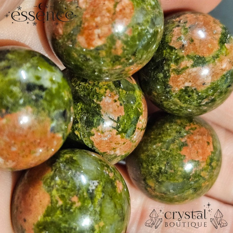 Unakite Sphere - 20mm