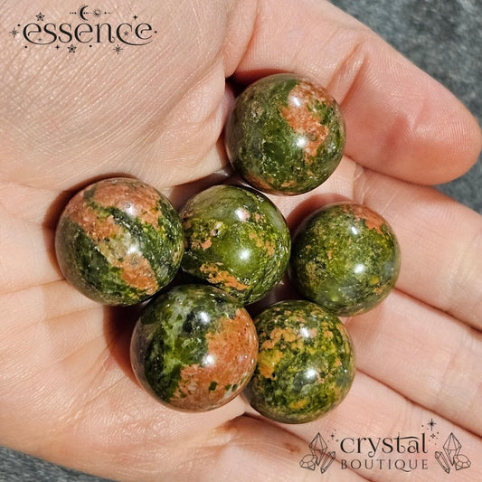 Unakite Sphere - 20mm