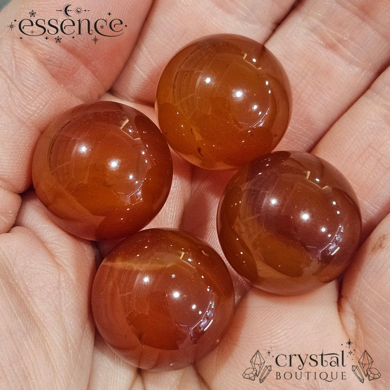 Carnelian Sphere - 20mm