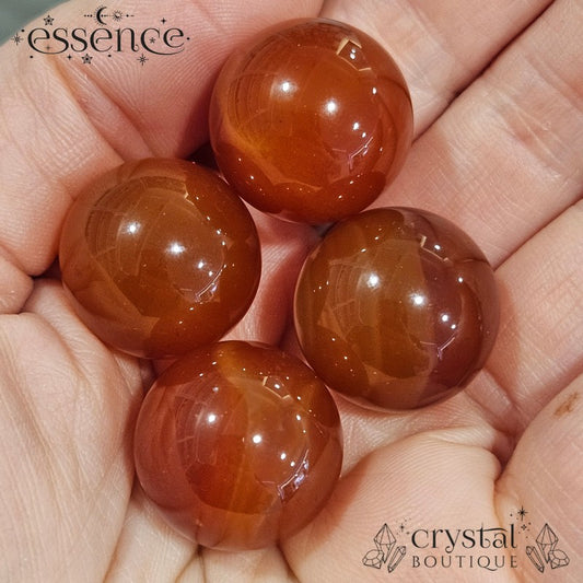 Carnelian Sphere - 20mm