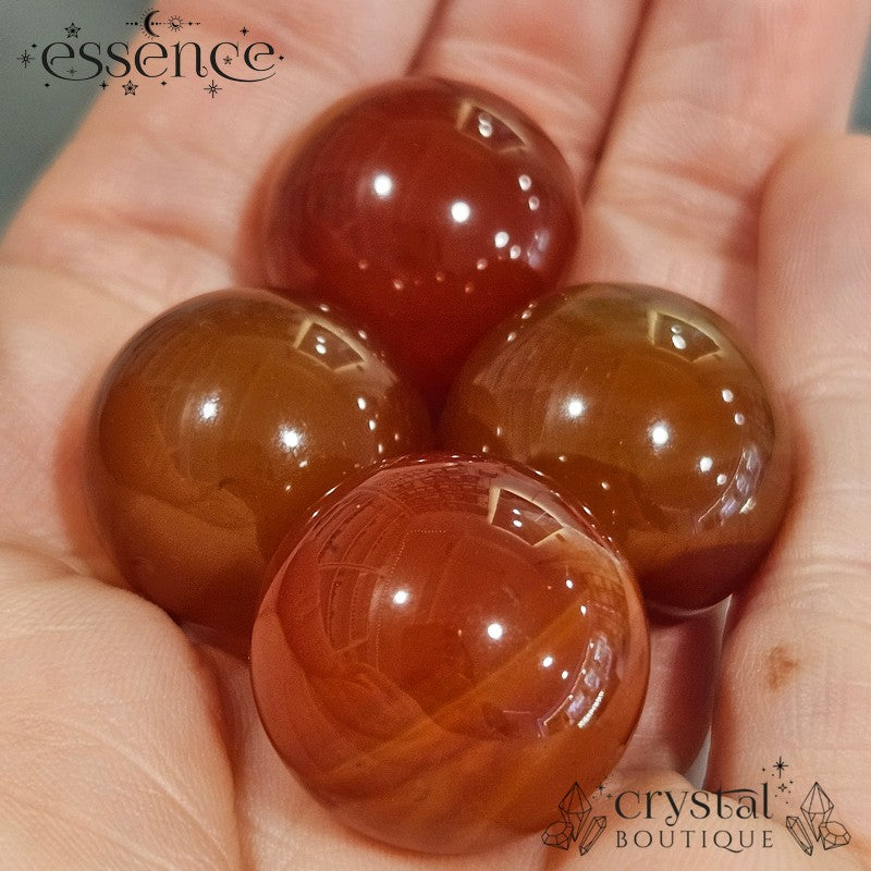 Carnelian Sphere - 20mm